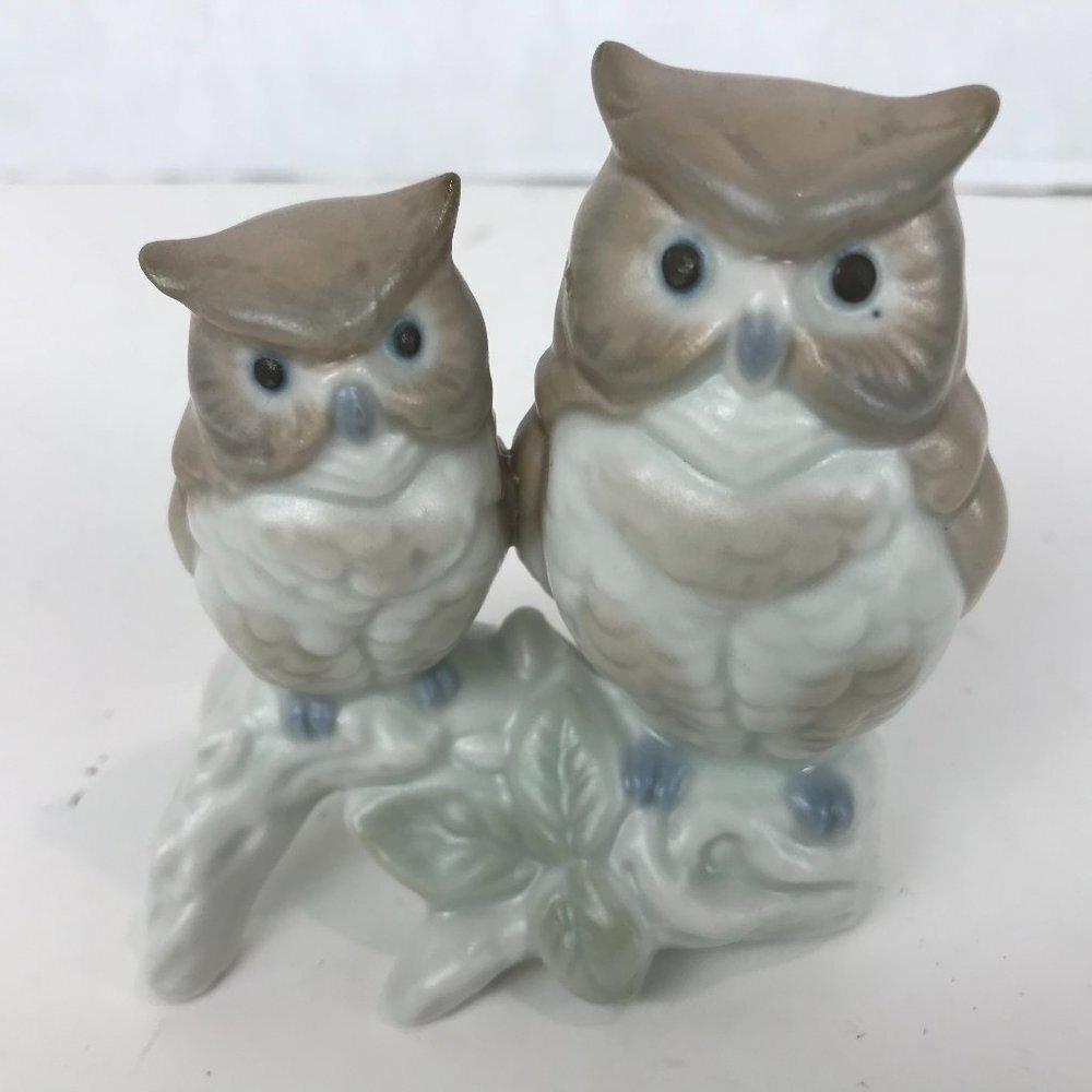 Vintage Owl Figurines, OMC, Japan, Otagiri